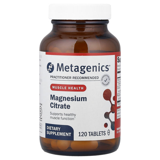Metagenics, Magnesium Citrate, 120 Tablets - Image 1