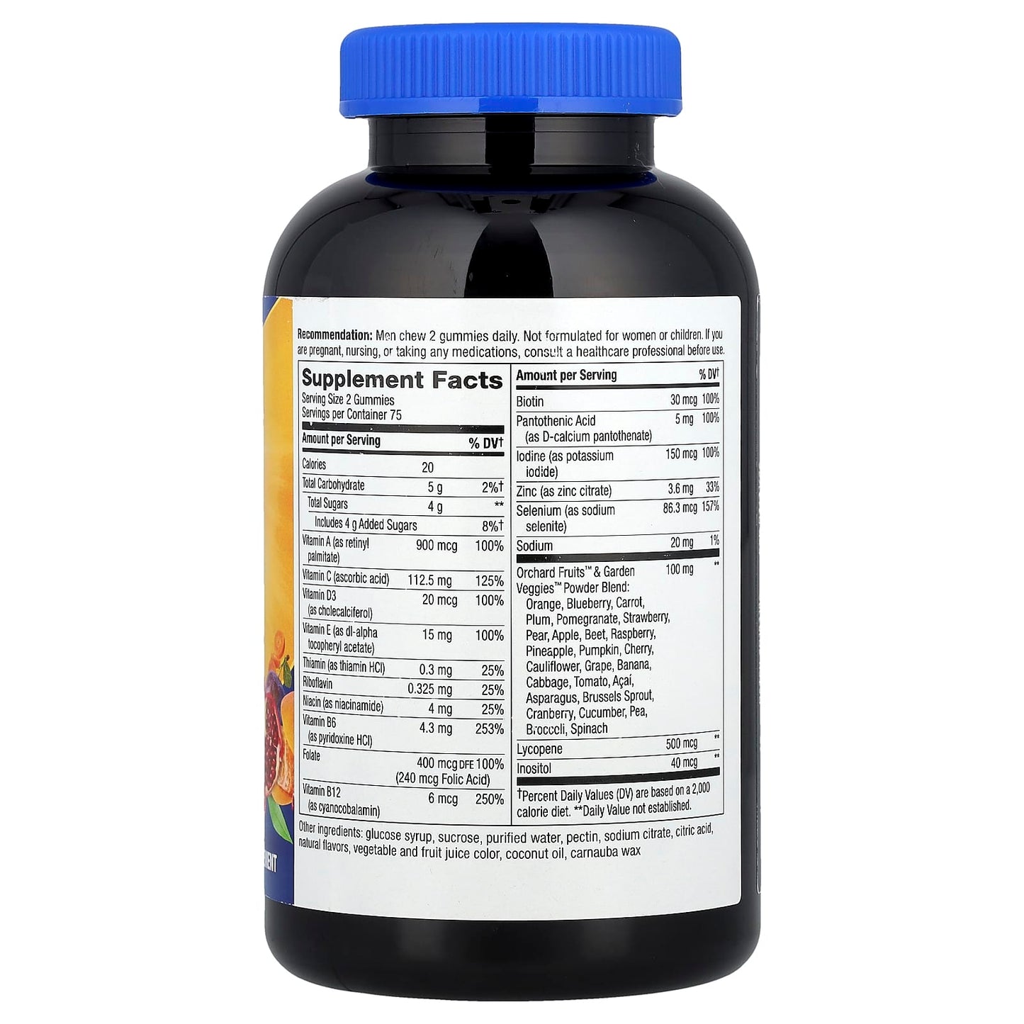 Nature's Way, Alive!® Men's Gummy Multivitamin, Fruit, 150 Gummies - Image 2