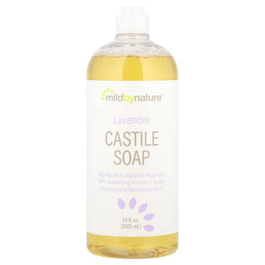 Natural Lavender Castile Soap for Face, Body, & Hair - Gentle & Cruelty-Free - Image 1