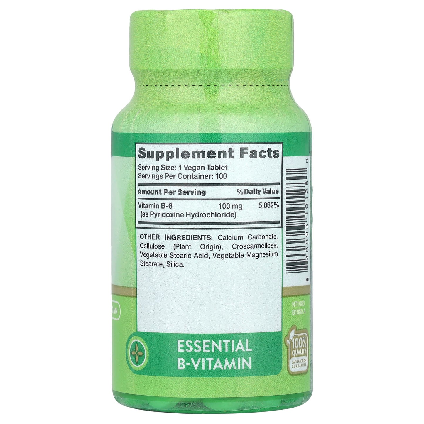 Nature's Truth, Vitamin B-6, 100 mg, 100 Tablets - Image 2