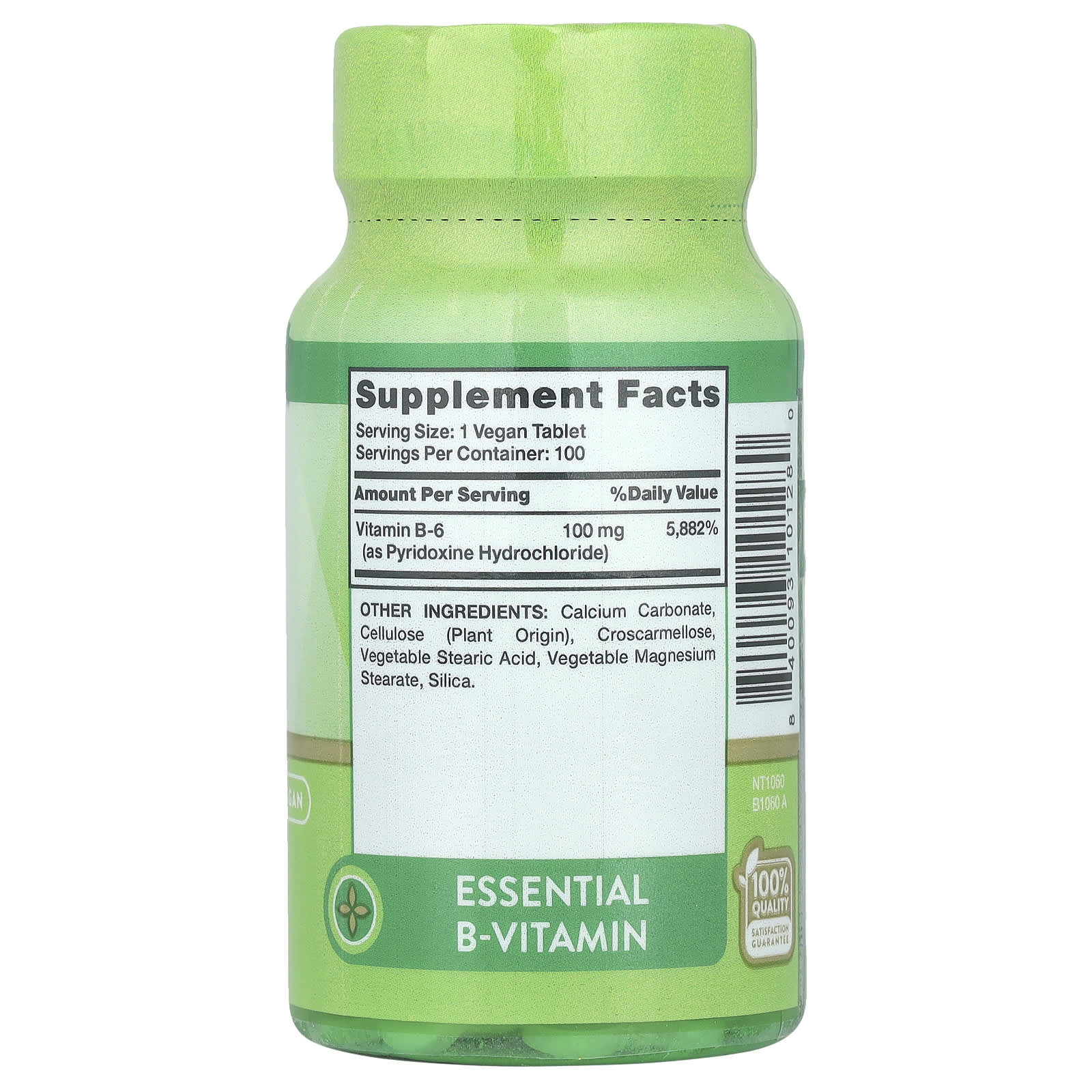 Nature's Truth, Vitamin B-6, 100 mg, 100 Tablets - Image 2