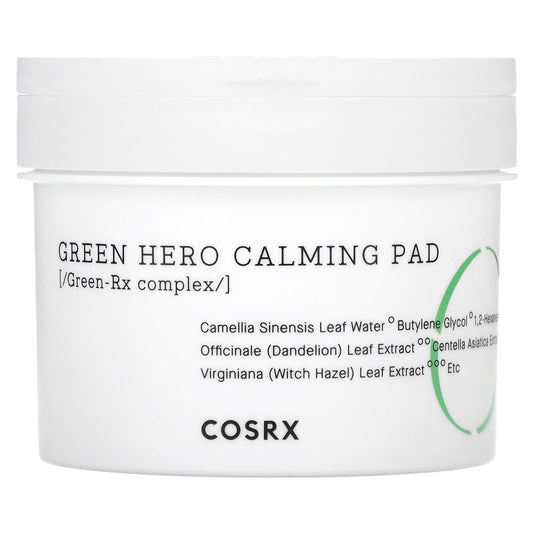CosRx One Step Green Hero Calming Pads for Sensitive Skin - Image 1