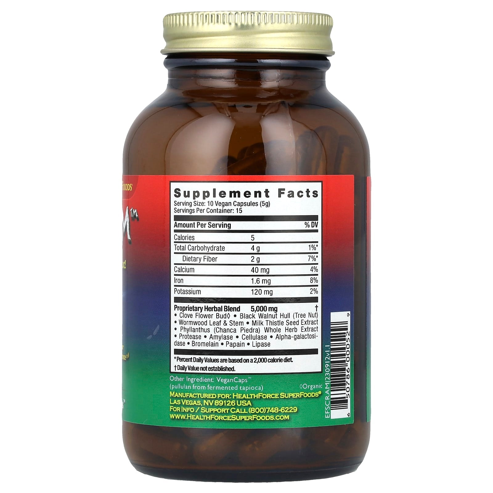 HealthForce Superfoods Scram - Vegan, Gluten-Free Microbial Balance Support - Image 2