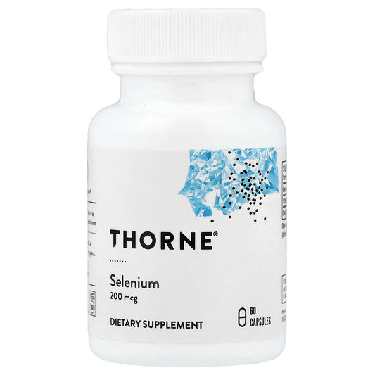 Thorne, Selenium, 200 mcg, 60 Capsules - Image 1