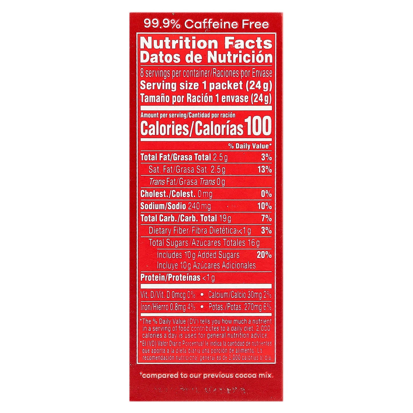 Nestle Hot Cocoa Mix, Rich Milk Chocolate, 8 Envelopes, 0.85 oz (24.2 g) Each - Image 2