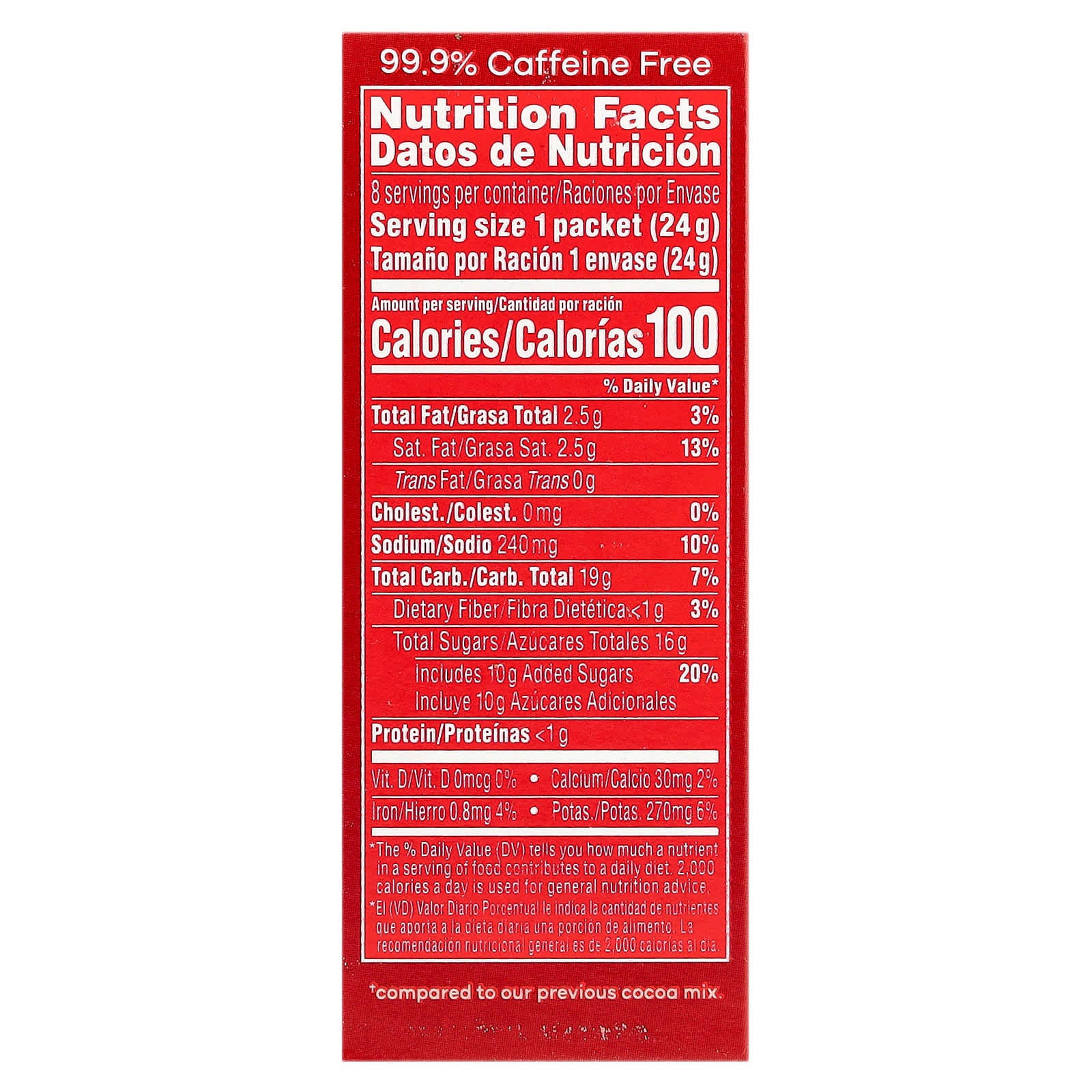 Nestle Hot Cocoa Mix, Rich Milk Chocolate, 8 Envelopes, 0.85 oz (24.2 g) Each - Image 2