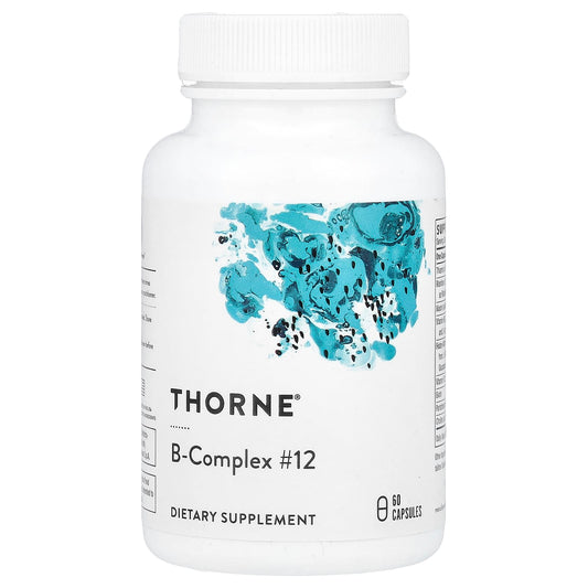 Thorne, B-Complex #12, 60 Capsules - Image 1