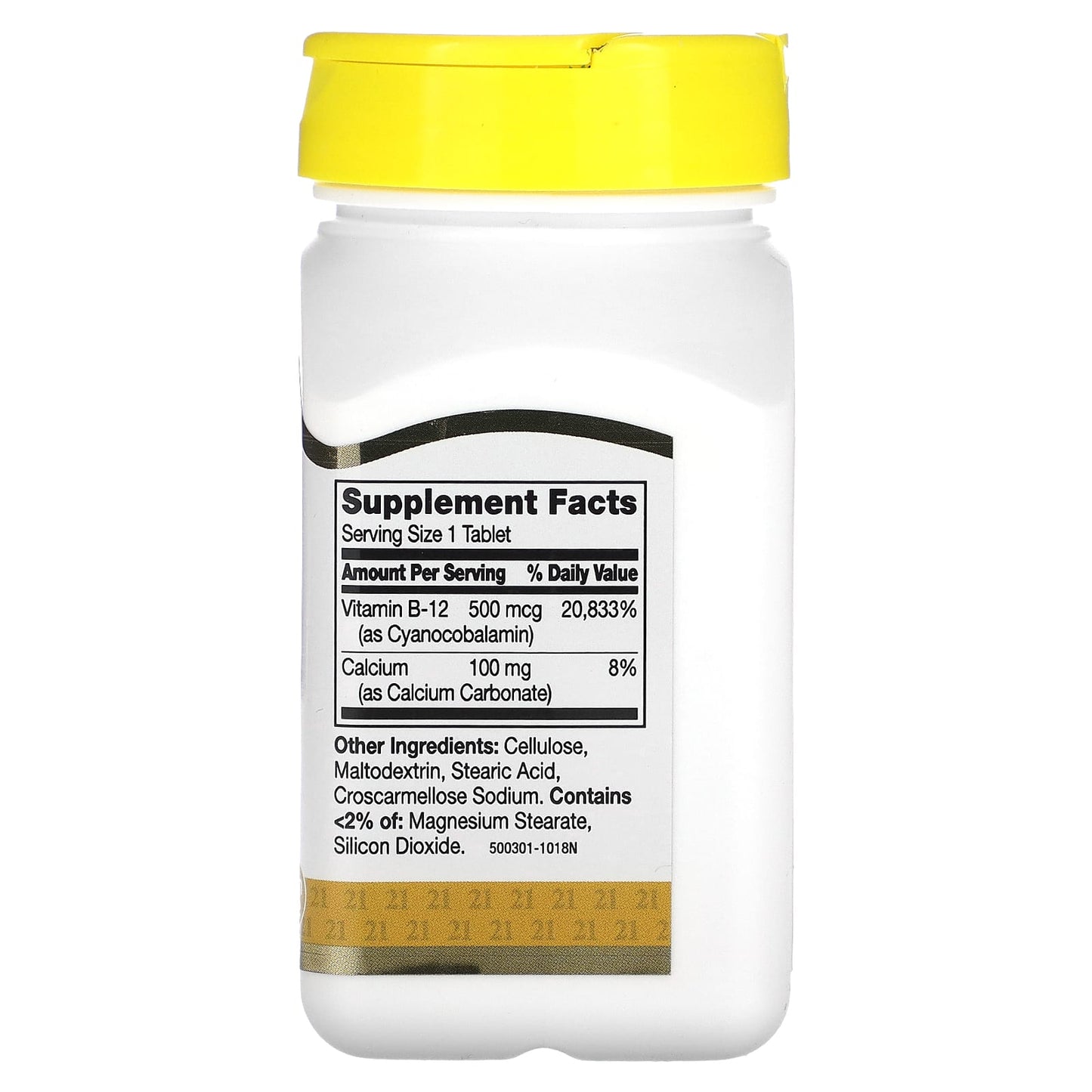 21st Century Vitamin B-12 Energy Support Supplement - 110 Tablets - Image 2