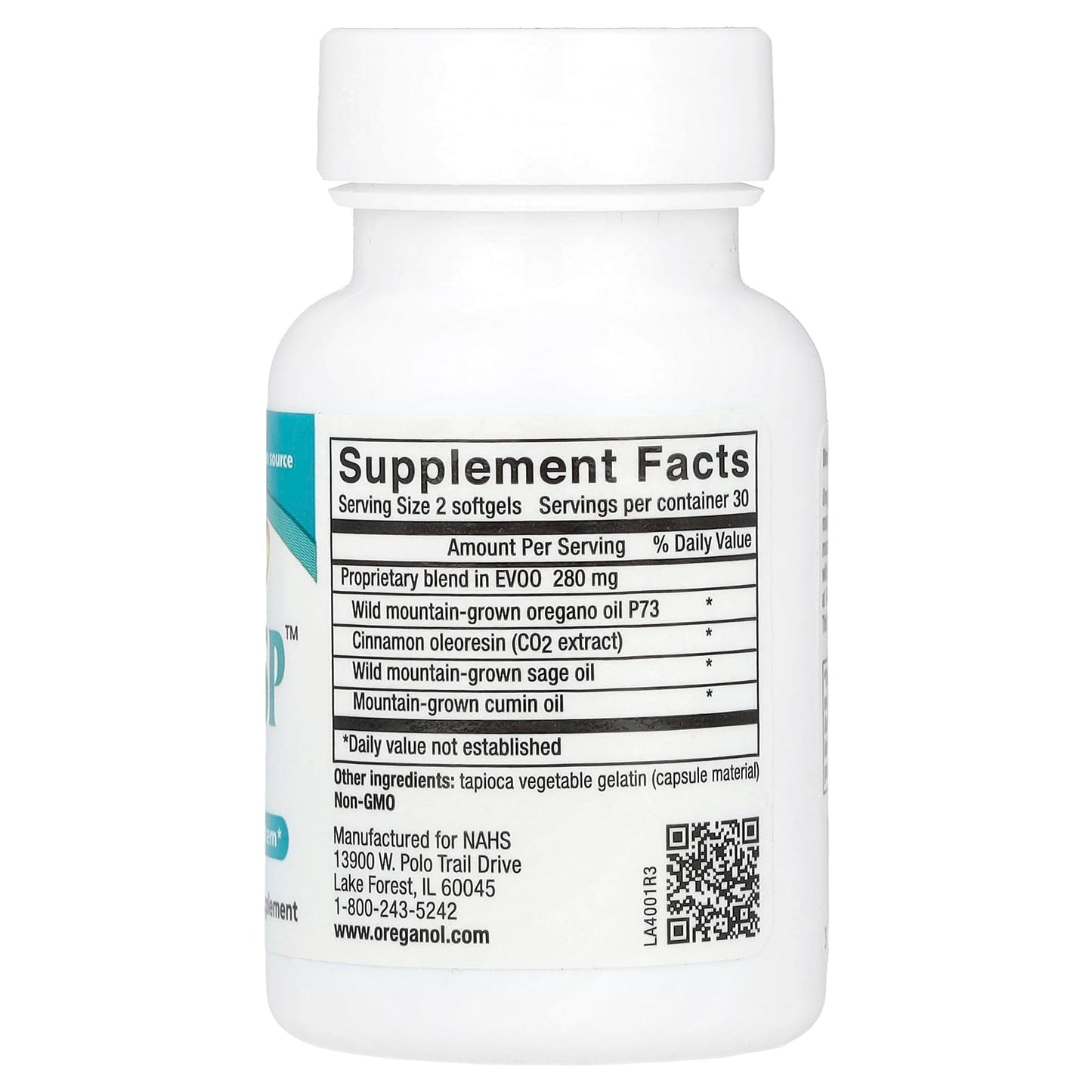 North American Herb & Spice, OregaResp™, 60 Softgels - Image 2