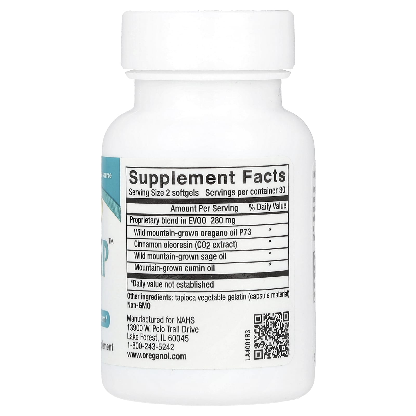 North American Herb & Spice, OregaResp™, 60 Softgels - Image 2