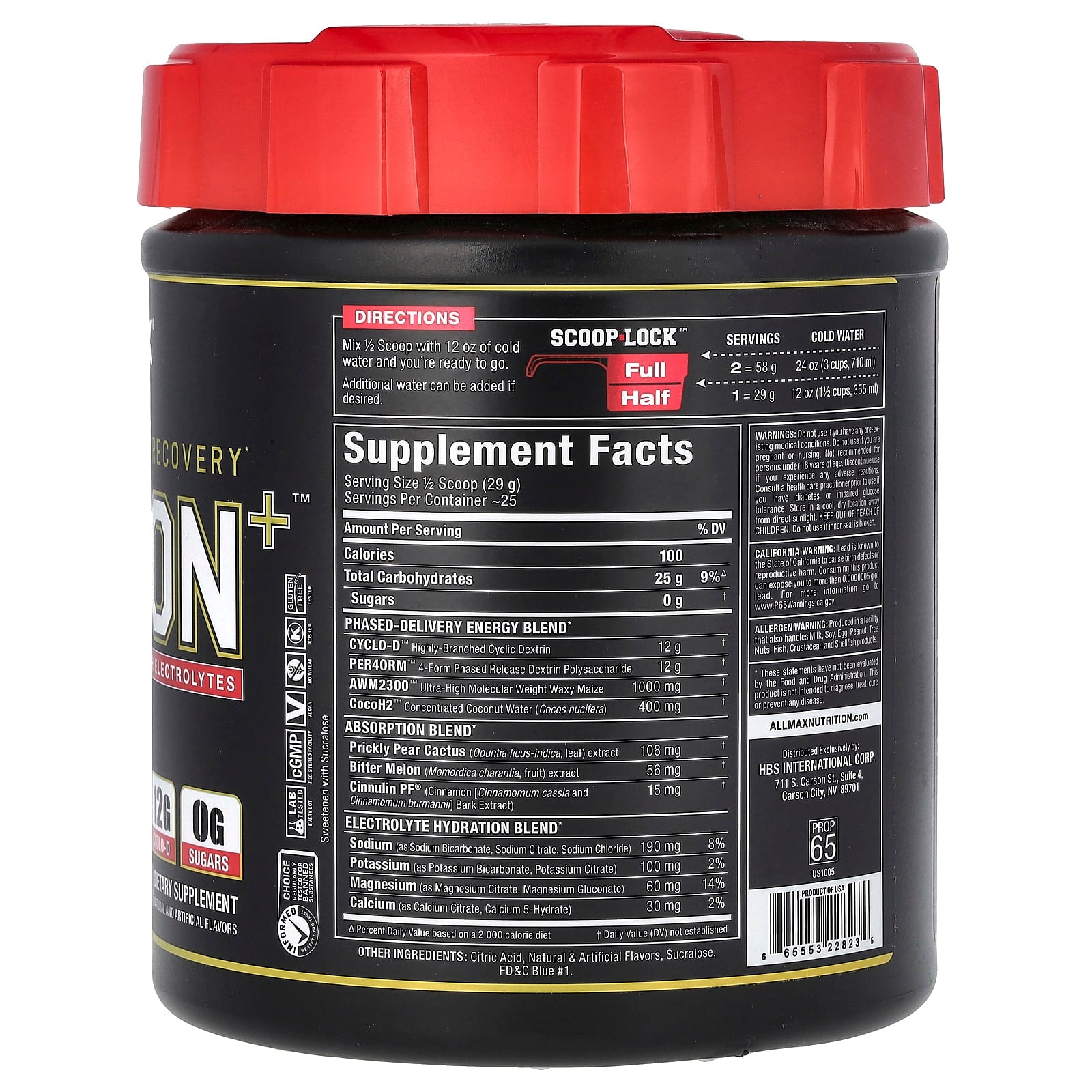 ALLMAX CARBION+ Electrolytes for Endurance & Recovery - Image 2