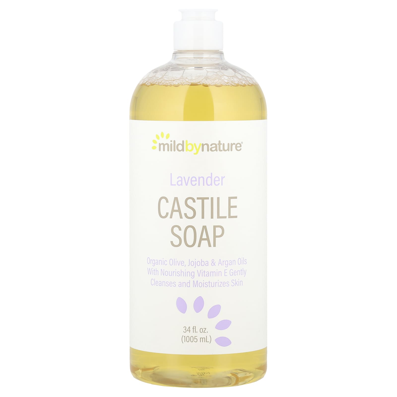 Natural Lavender Castile Soap for Face, Body, & Hair - Gentle & Cruelty-Free - Image 1