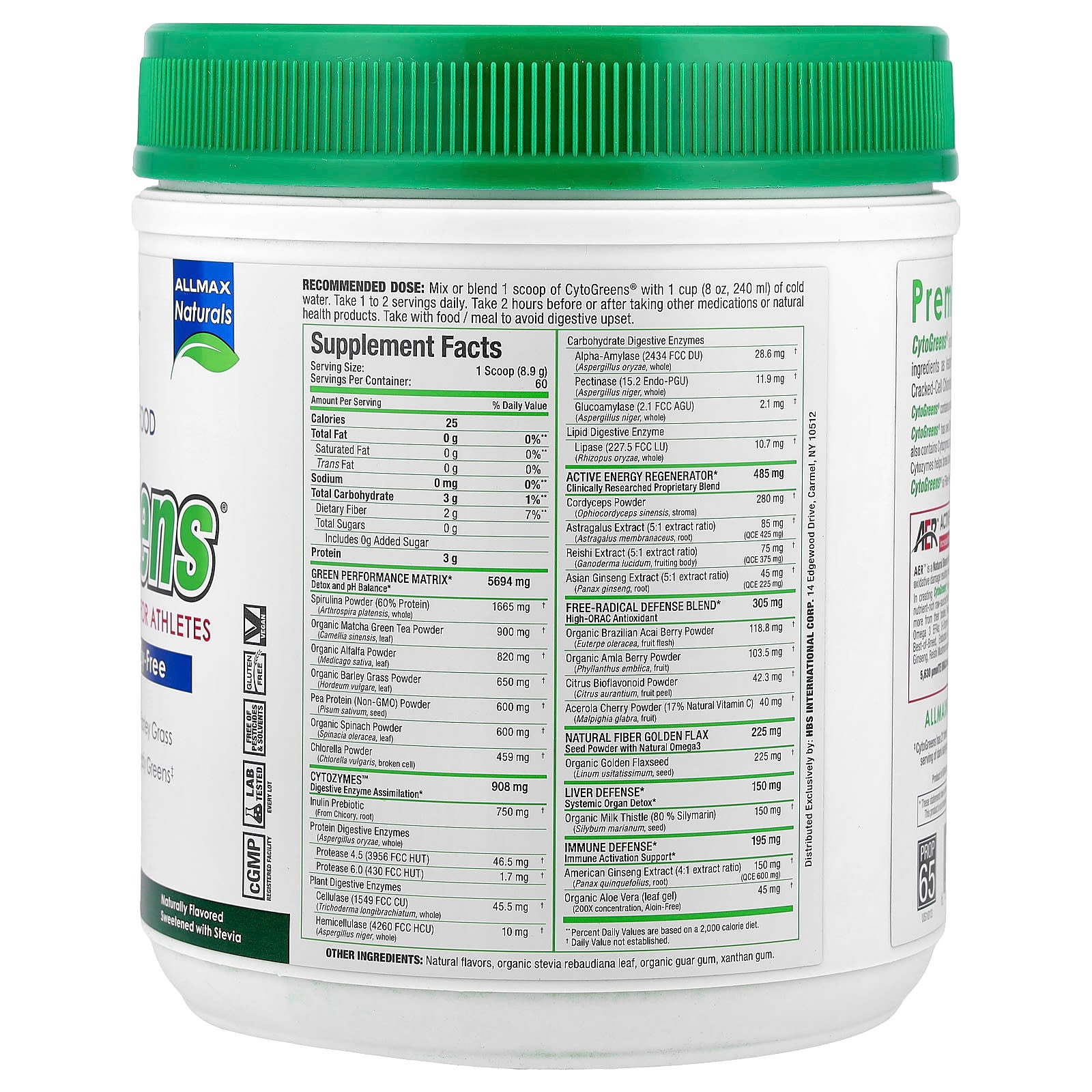 ALLMAX CytoGreens: Premium Green Superfood for Athletes - Image 2