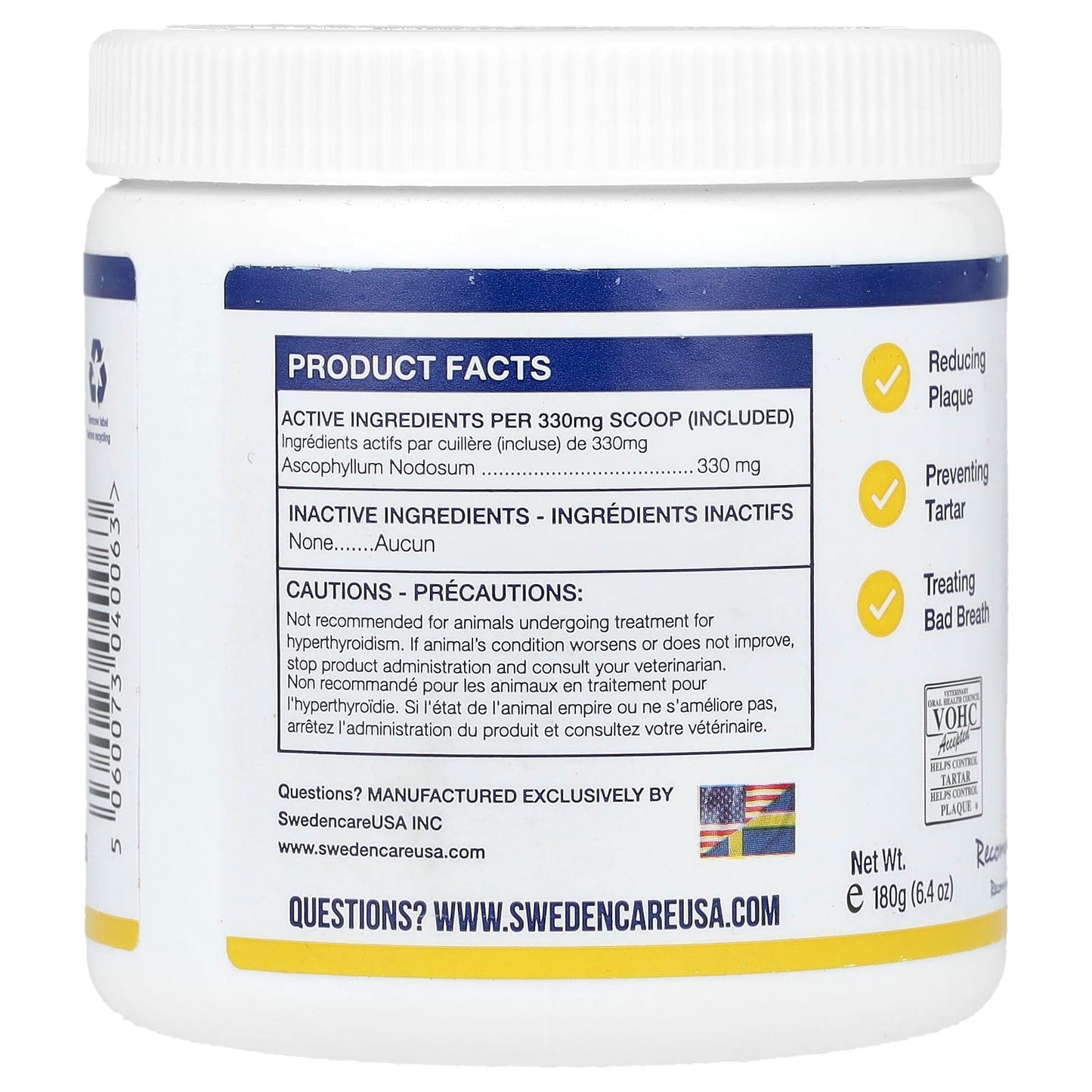 ProDen, PlaqueOff Powder, 6.4 oz (180 g) - Image 2