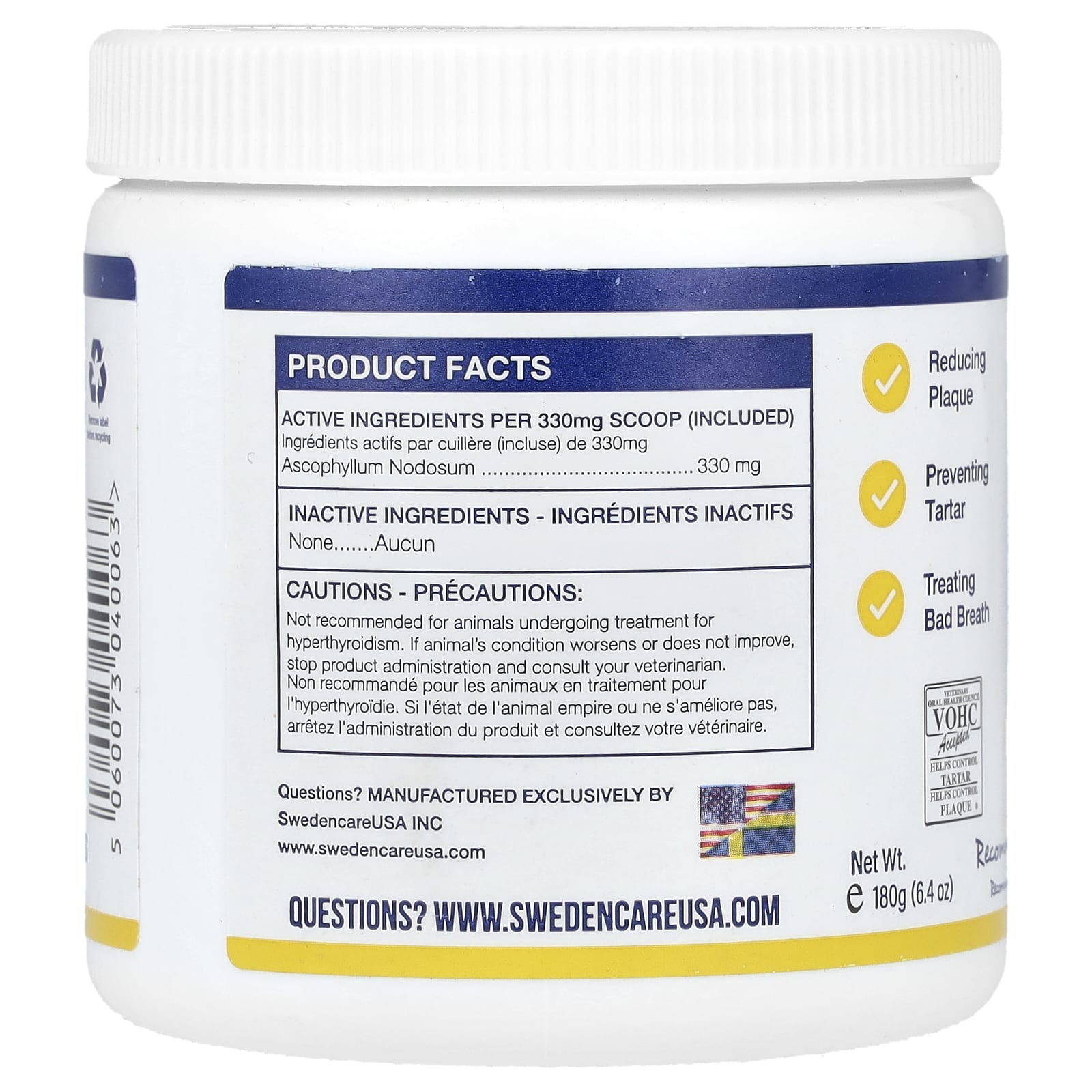 ProDen, PlaqueOff Powder, 6.4 oz (180 g) - Image 2