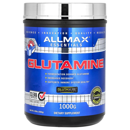 ALLMAX Essentials Glutamine 2.2 lbs | Boost Recovery & Immune System - Image 1