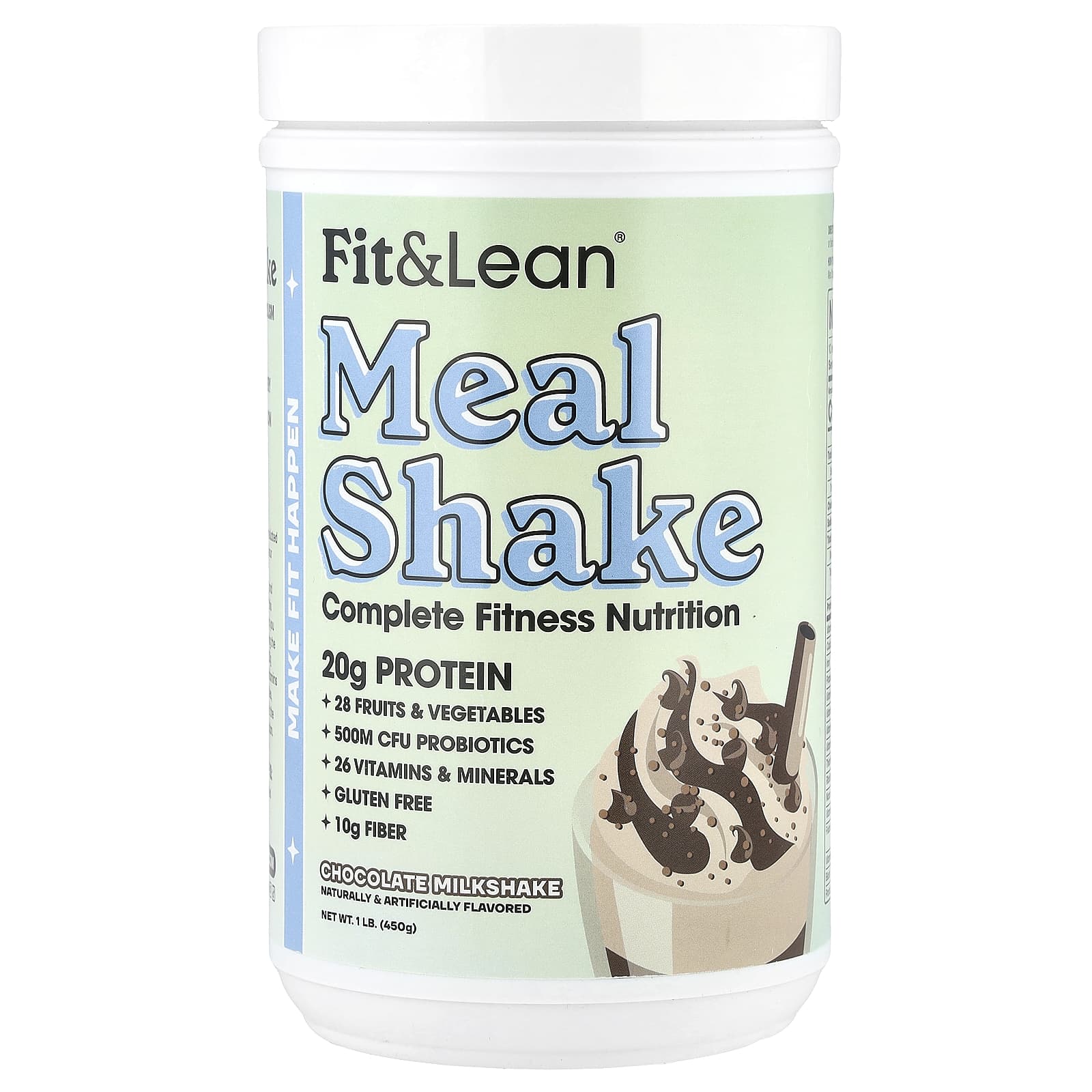 Fit & Lean Chocolate Meal Shake for Weight Loss & Energy - Image 1