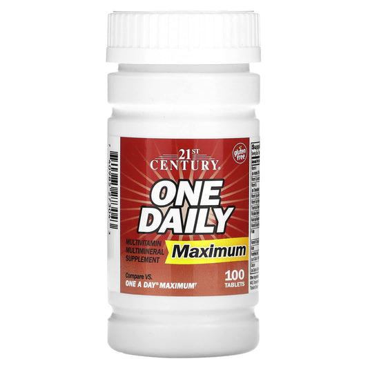 21st Century One Daily Maximum Multivitamin 100 Tablets - Image 1
