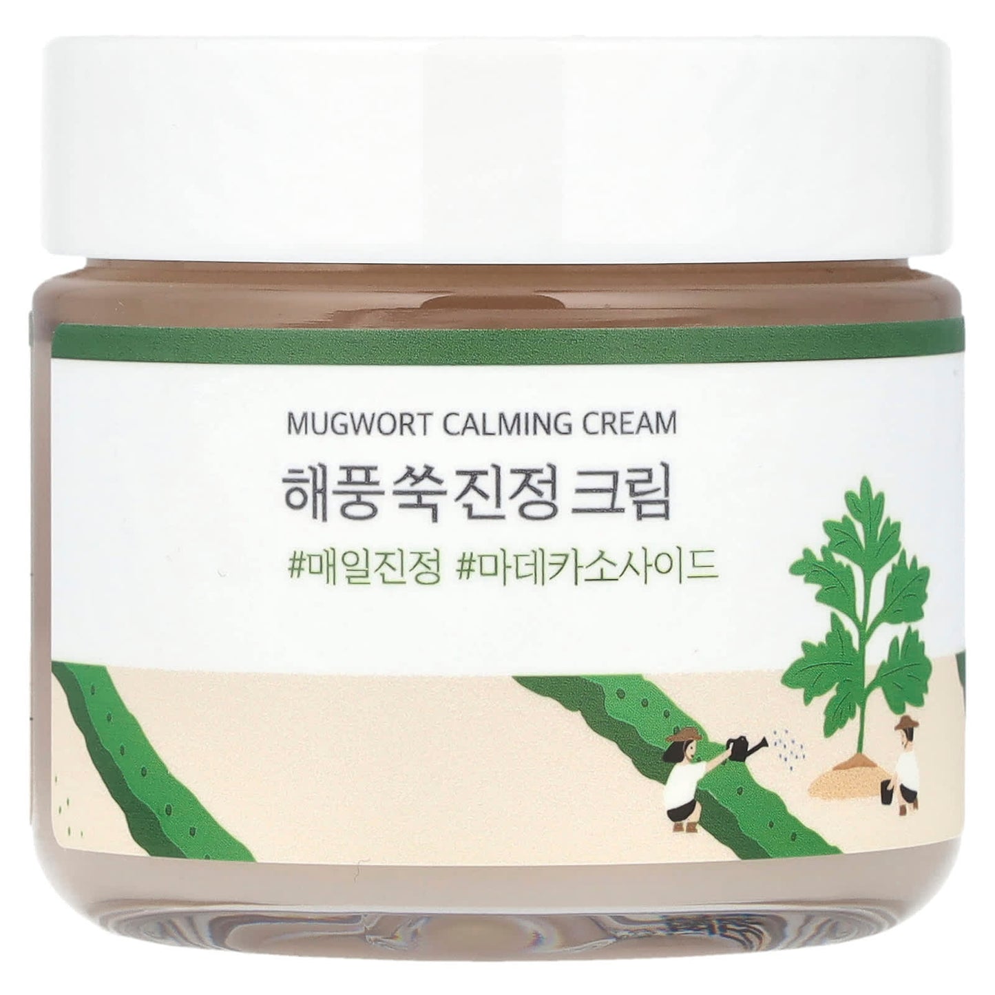 Round Lab, Mugwort Calming Cream, 2.71 fl oz (80 ml) - Image 1
