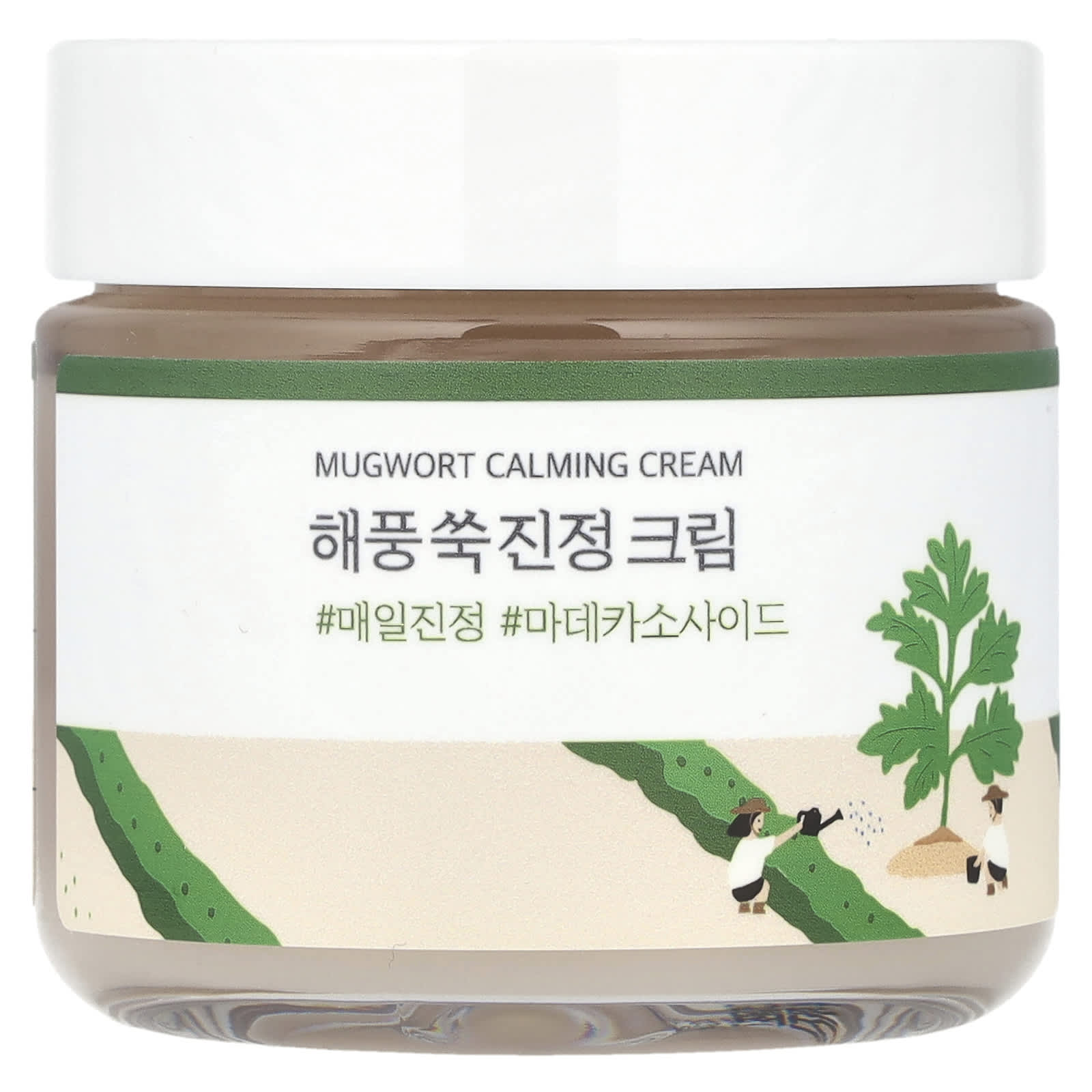 Round Lab, Mugwort Calming Cream, 2.71 fl oz (80 ml) - Image 1
