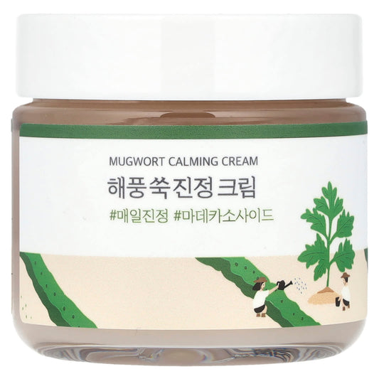 Round Lab, Mugwort Calming Cream, 2.71 fl oz (80 ml) - Image 1
