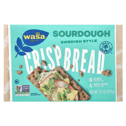 Wasa Flatbread, Crispbread, Sourdough, 9.7 oz (275 g) - Image 1