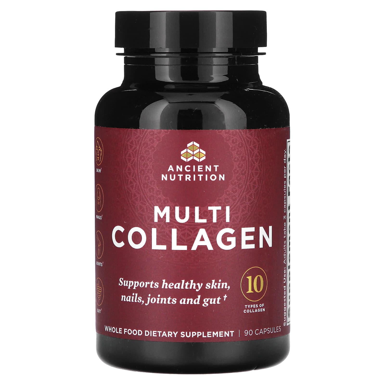 Unlock Radiant Health with Ancient Nutrition Multi Collagen 90 Capsules - Image 1