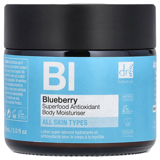 Natural Blueberry Body Moisturiser for All Skin Types | Cruelty-Free & Vegan - Image 1