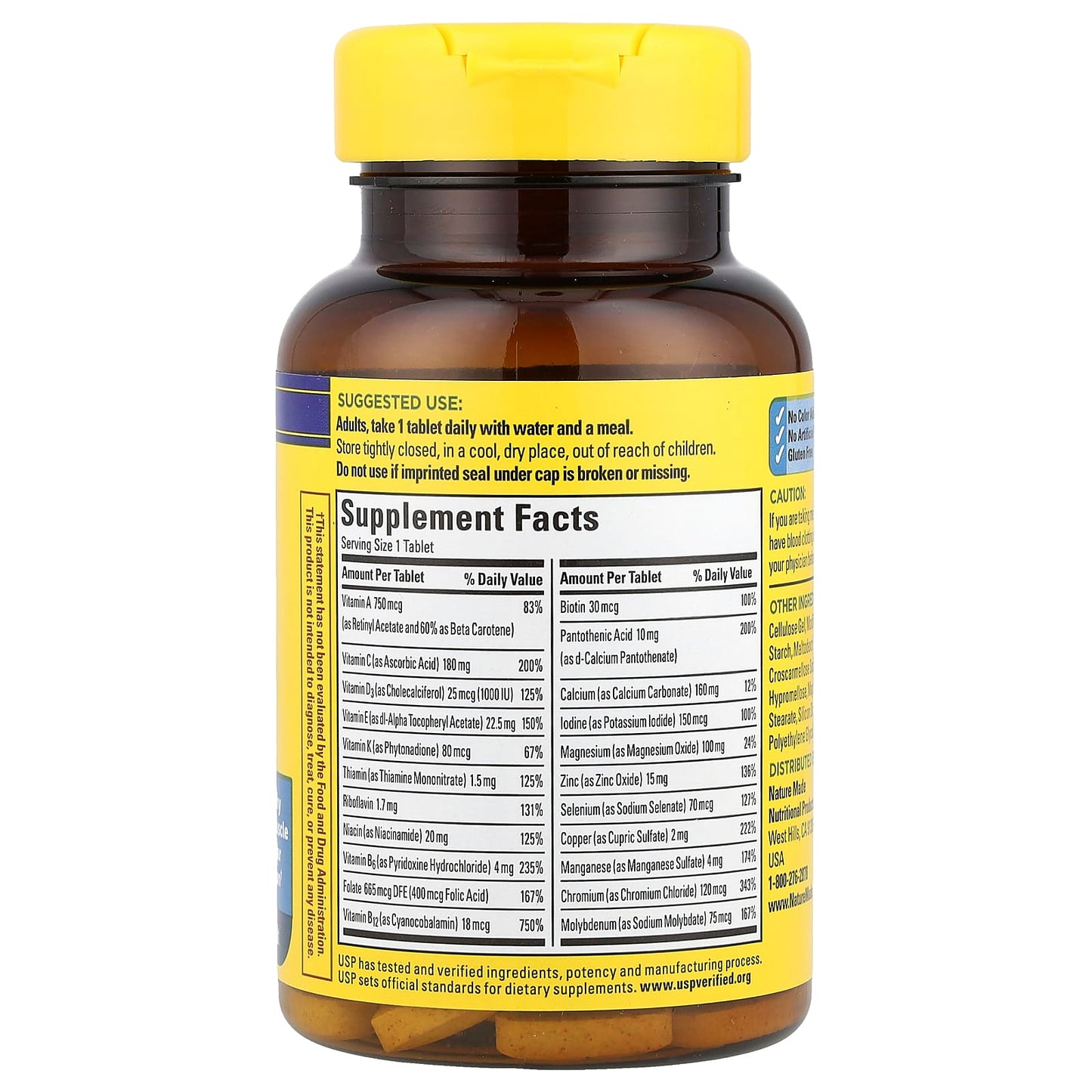 Nature Made, Multi for Him, 90 Tablets - Image 2