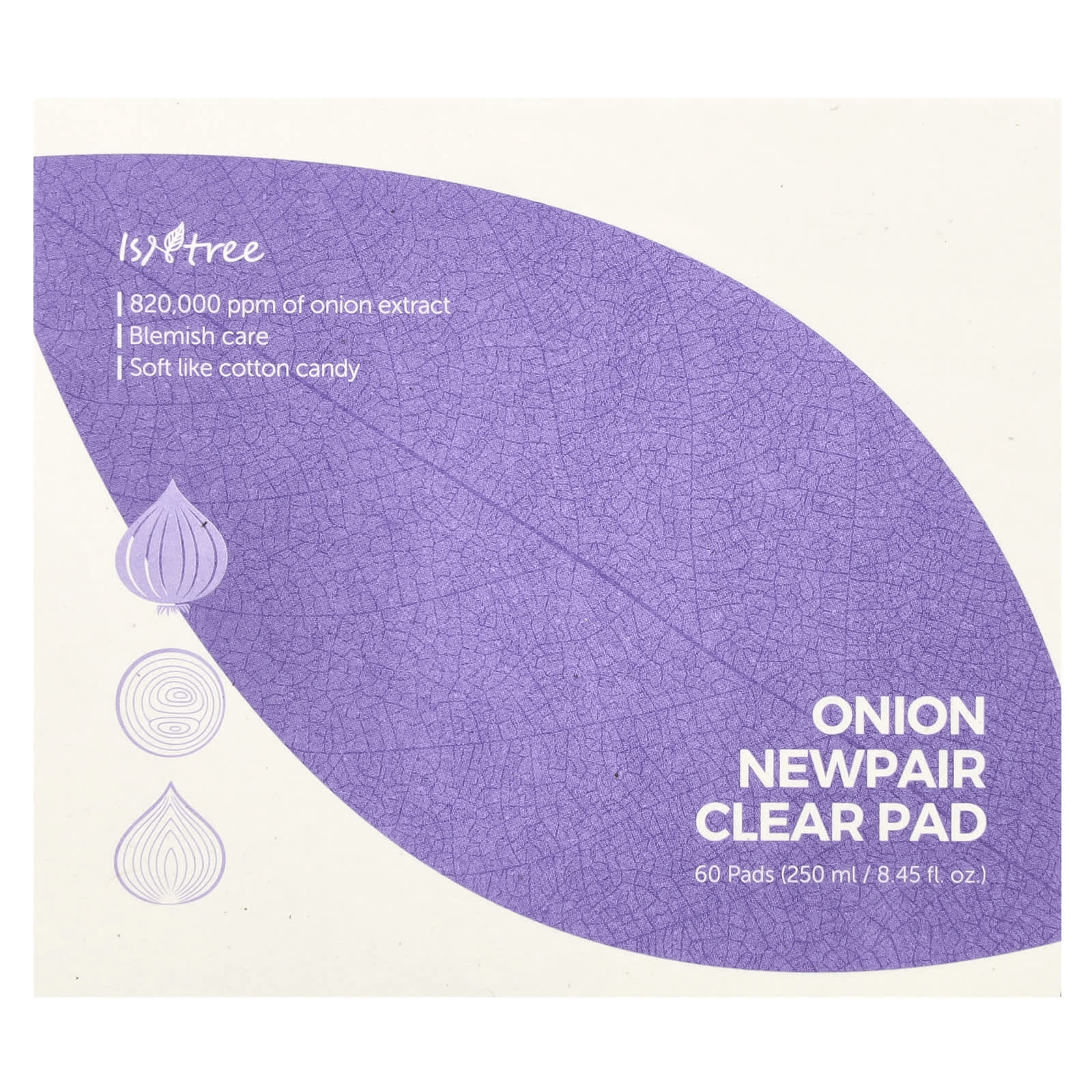 ISNtree Clear Pad for Blemish Care - 60 Pads, 8.45 fl oz (250 ml) - Image 2