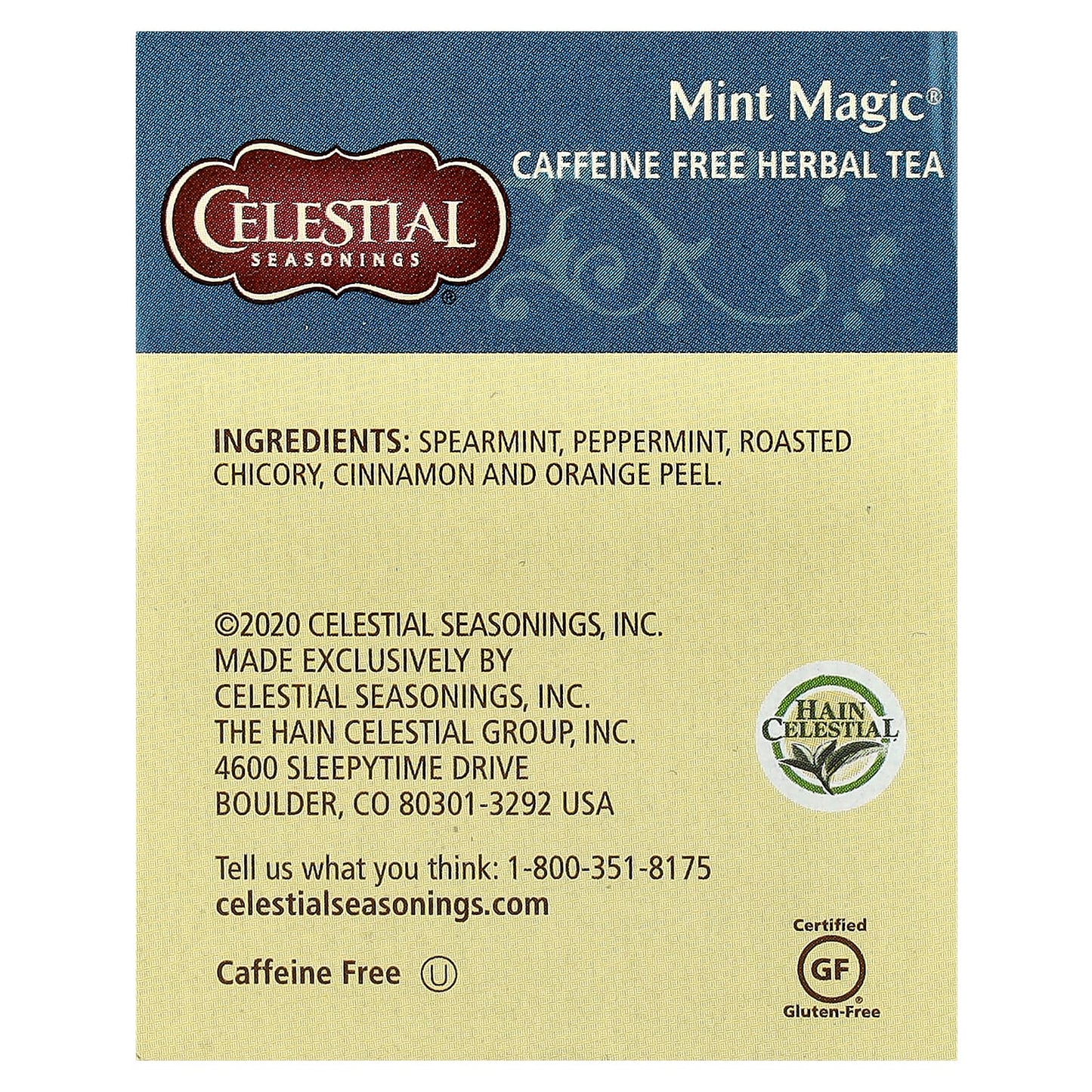 Mint Magic Herbal Tea, Caffeine Free, 20 Tea Bags - Image 2