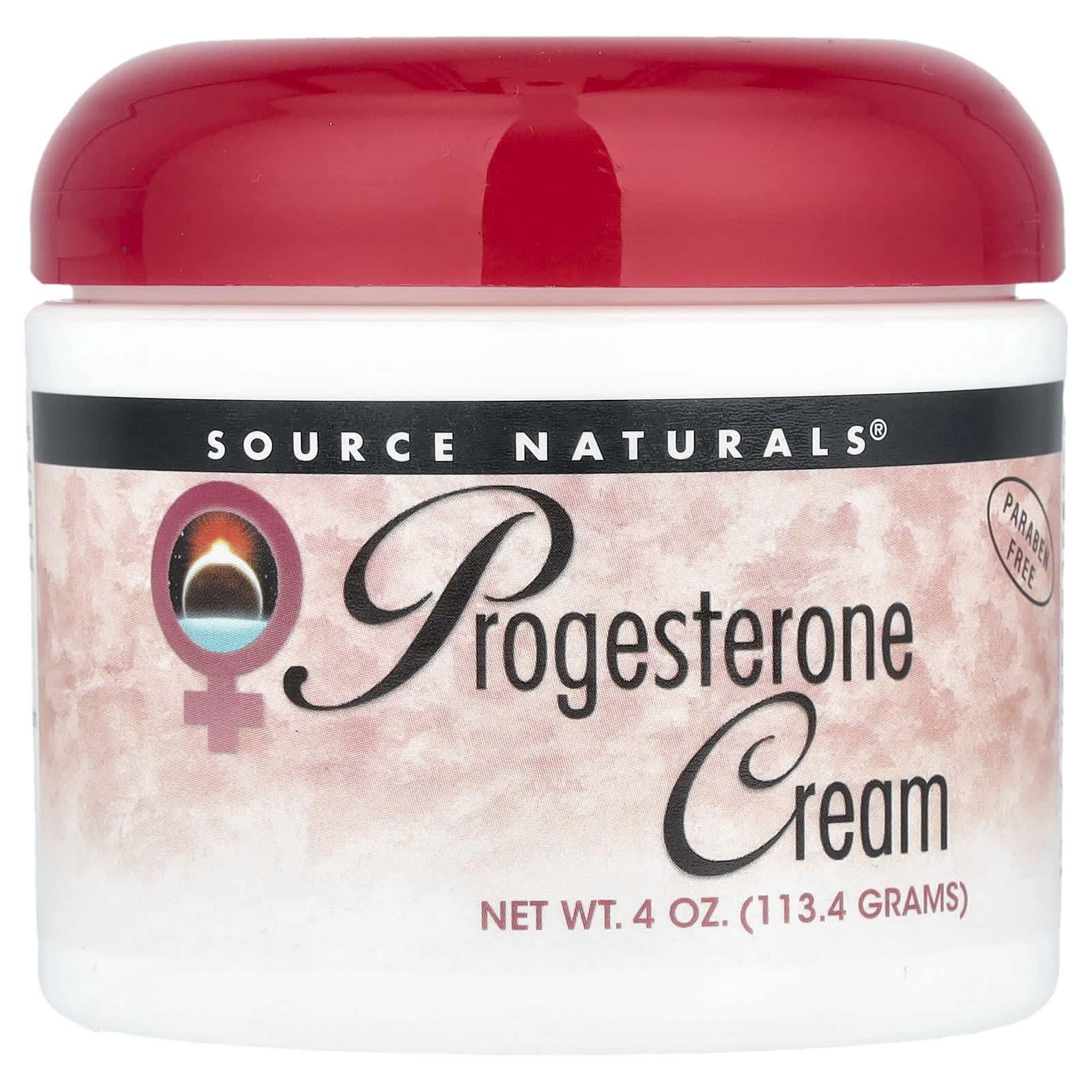 Source Naturals, Progesterone Cream, 4 oz (113.4 g) - Image 1