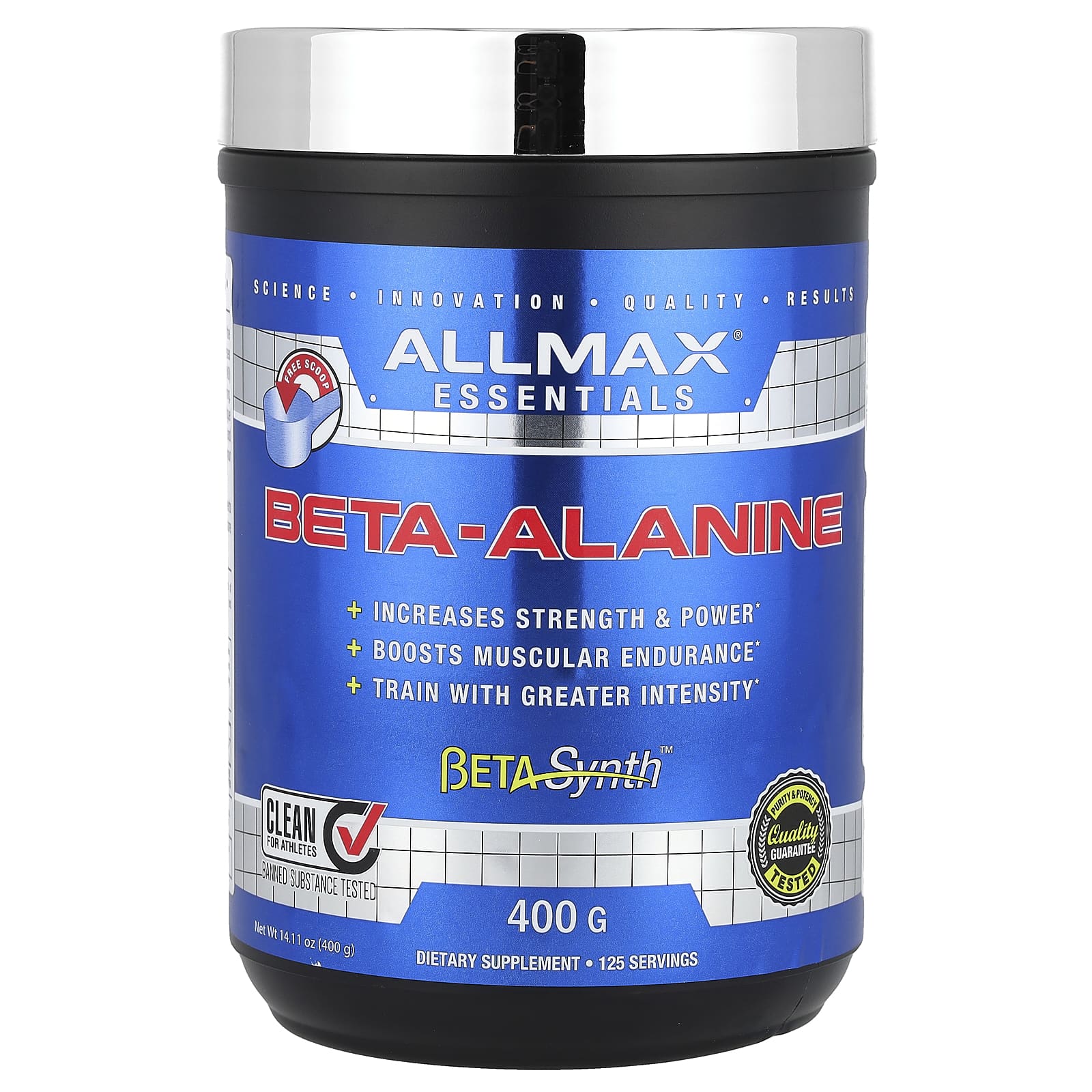 Boost Muscular Endurance with ALLMAX Beta-Alanine Supplement - Image 1
