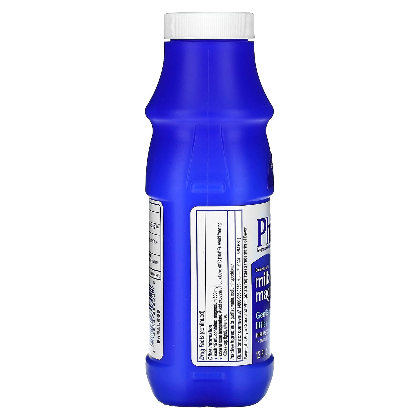 Phillip's, Milk of Magnesia, Saline Laxative, Original, 12 fl oz (355 ml) - Image 2