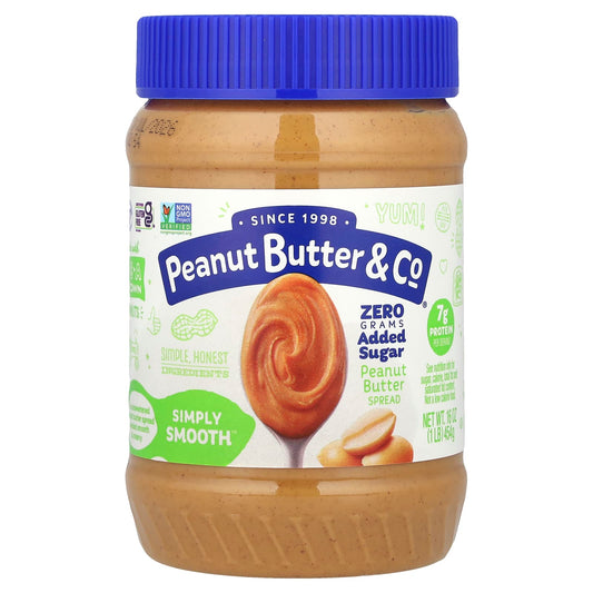 Peanut Butter & Co., Peanut Butter Spread, Simply Smooth™, 16 oz (454 g) - Image 1