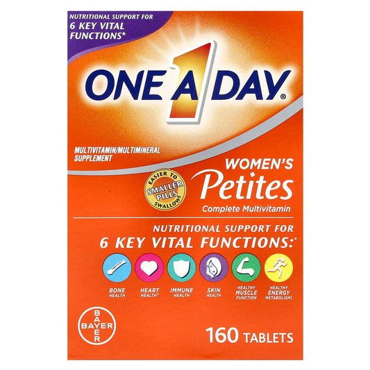 One-A-Day, Women's Petites Complete Multivitamin, 160 Tablets - Image 1
