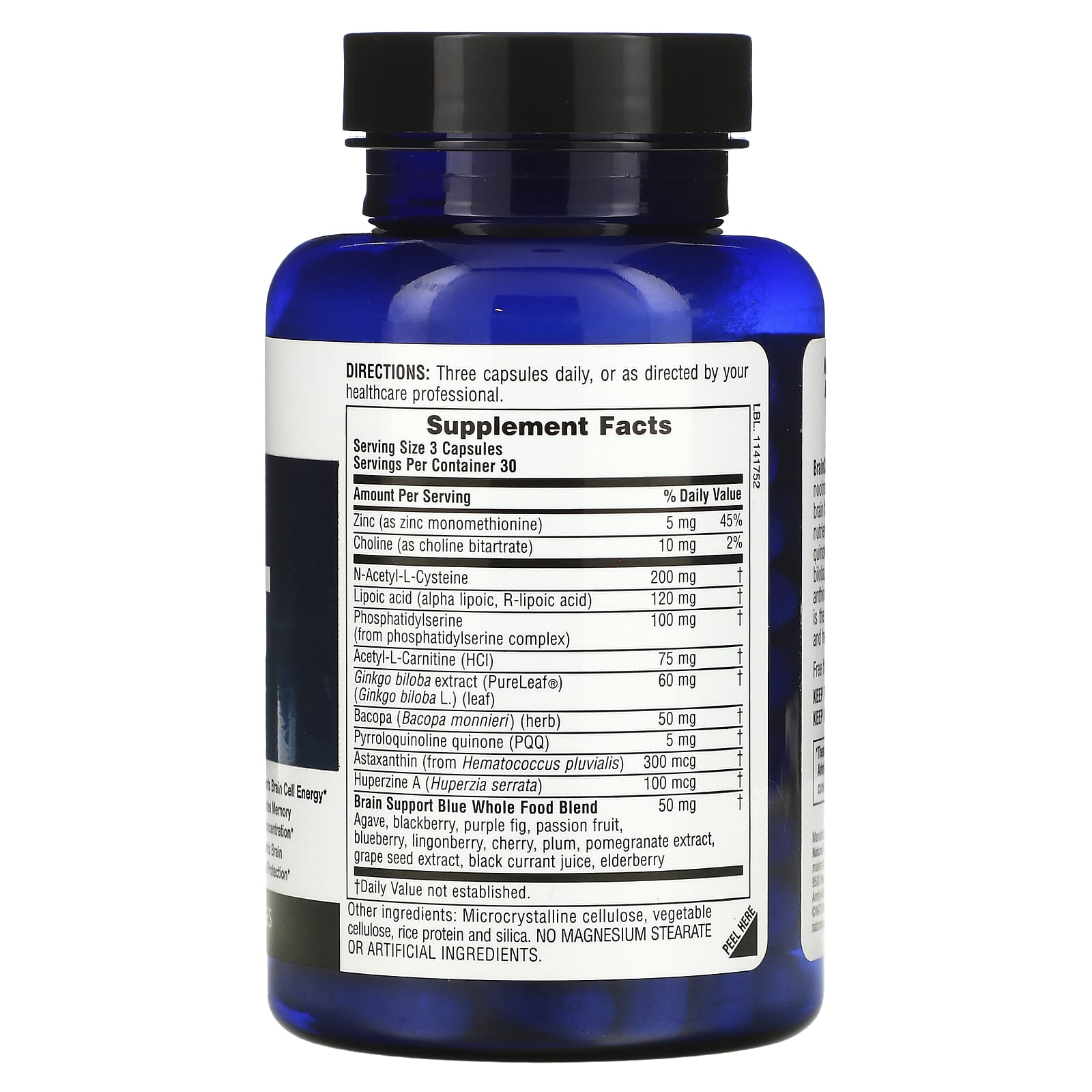 NaturesPlus, Brainceutix Boost, 90 Capsules - Image 2