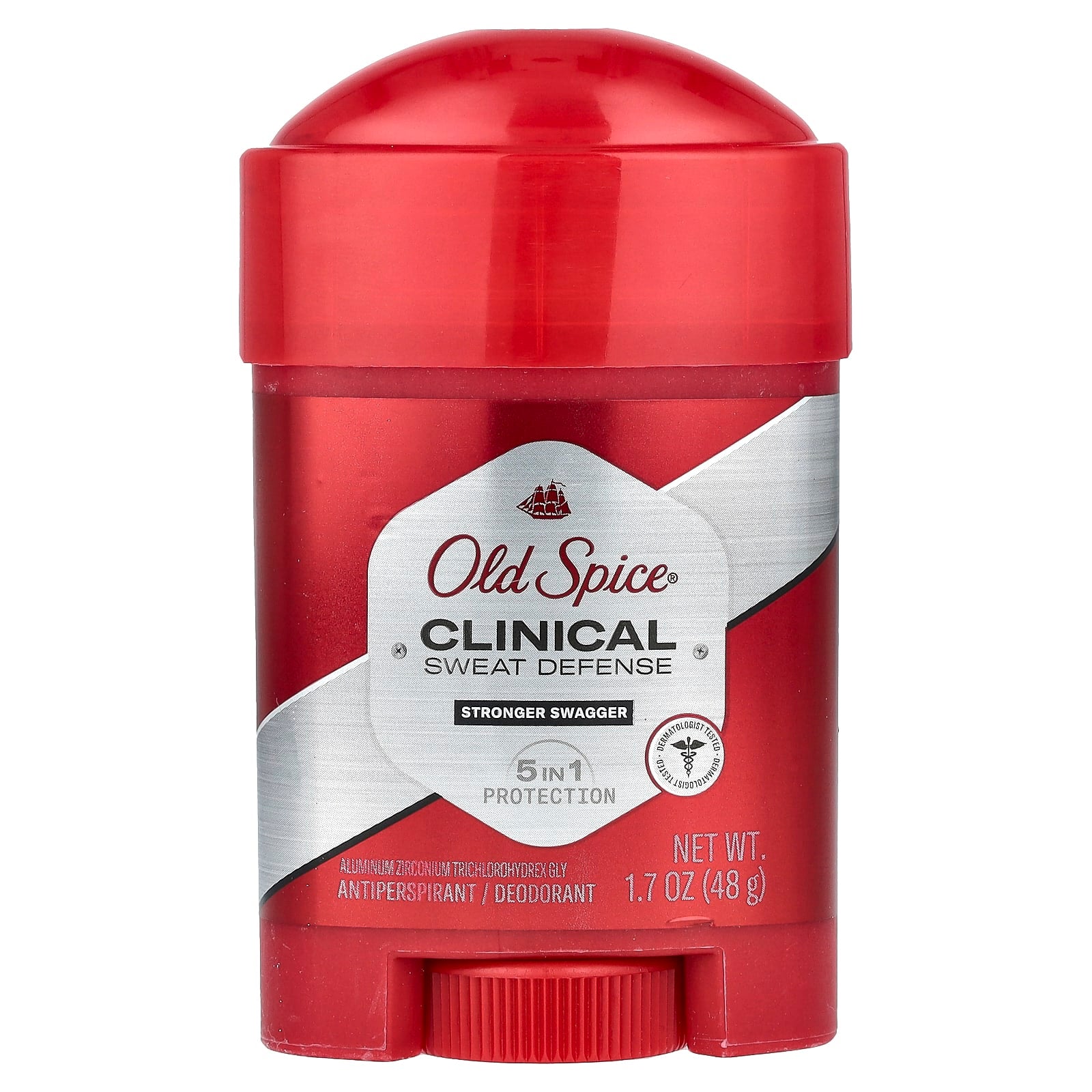 Old Spice, Clinical Sweat Defense, Antiperspirant/Deodorant, Stronger Swagger, 1.7 oz (48 g) - Image 1