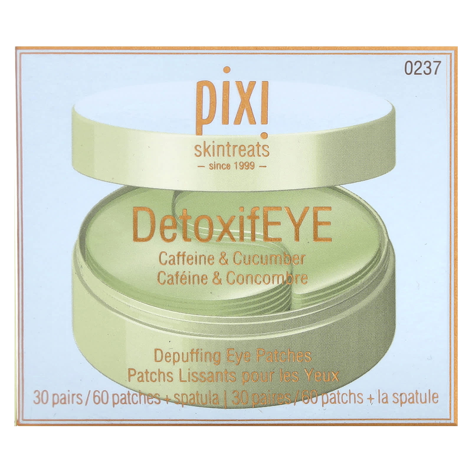 Pixi Beauty, DetoxifEye, Depuffing Eye Patches, 60 Patches - Image 2