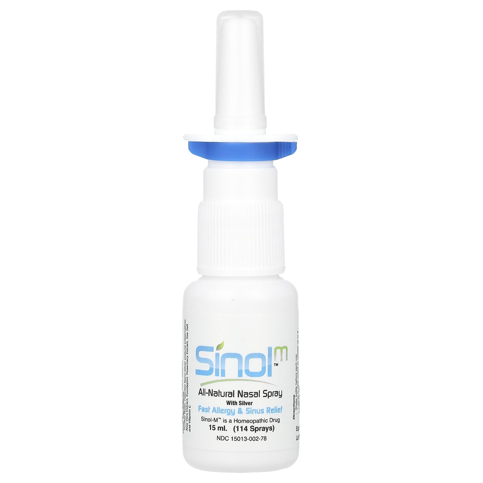 SinolM™, All-Natural Nasal Spray, Fast Allergy & Sinus Relief, 15 ml - Image 1