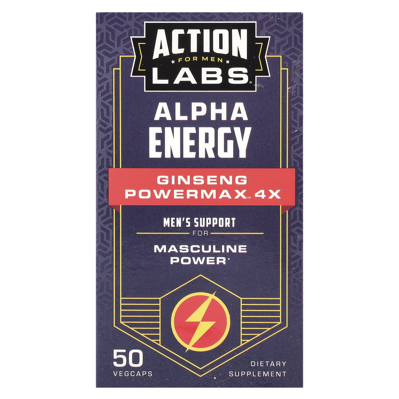 Maximize Energy & Performance with Alpha Energy Ginseng Powermax by Action Labs - Image 1