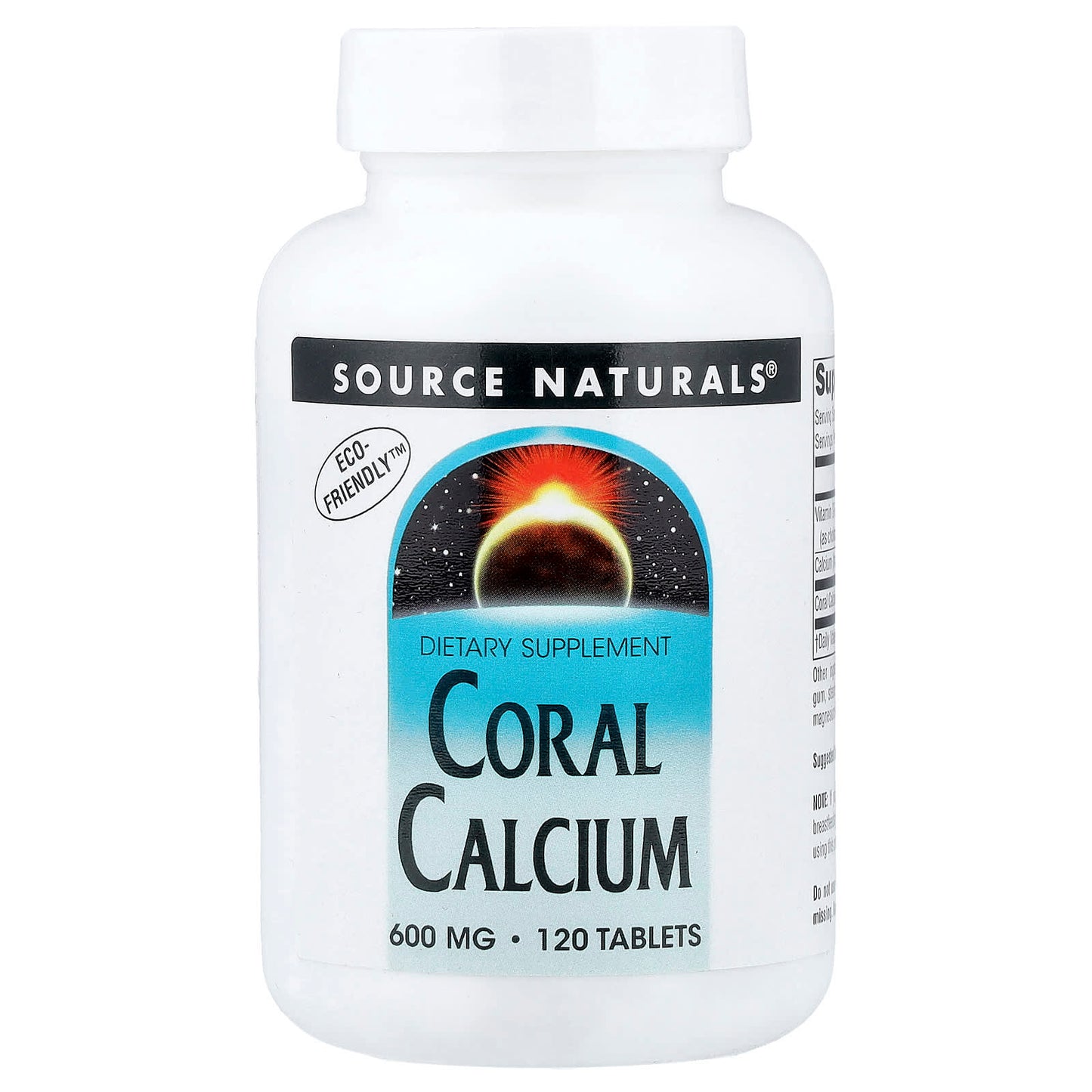 Source Naturals, Coral Calcium, 120 Tablets - Image 1