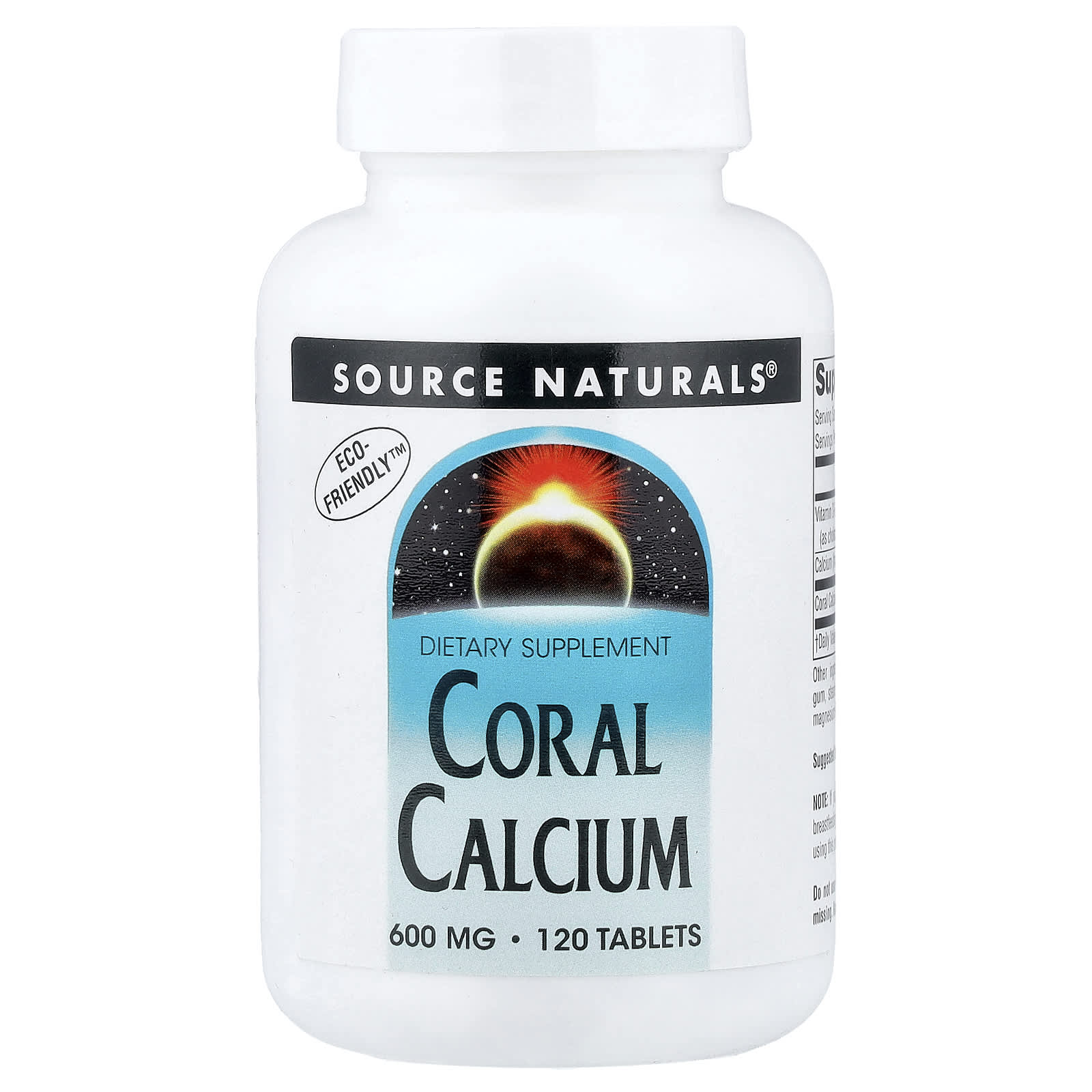 Source Naturals, Coral Calcium, 120 Tablets - Image 1