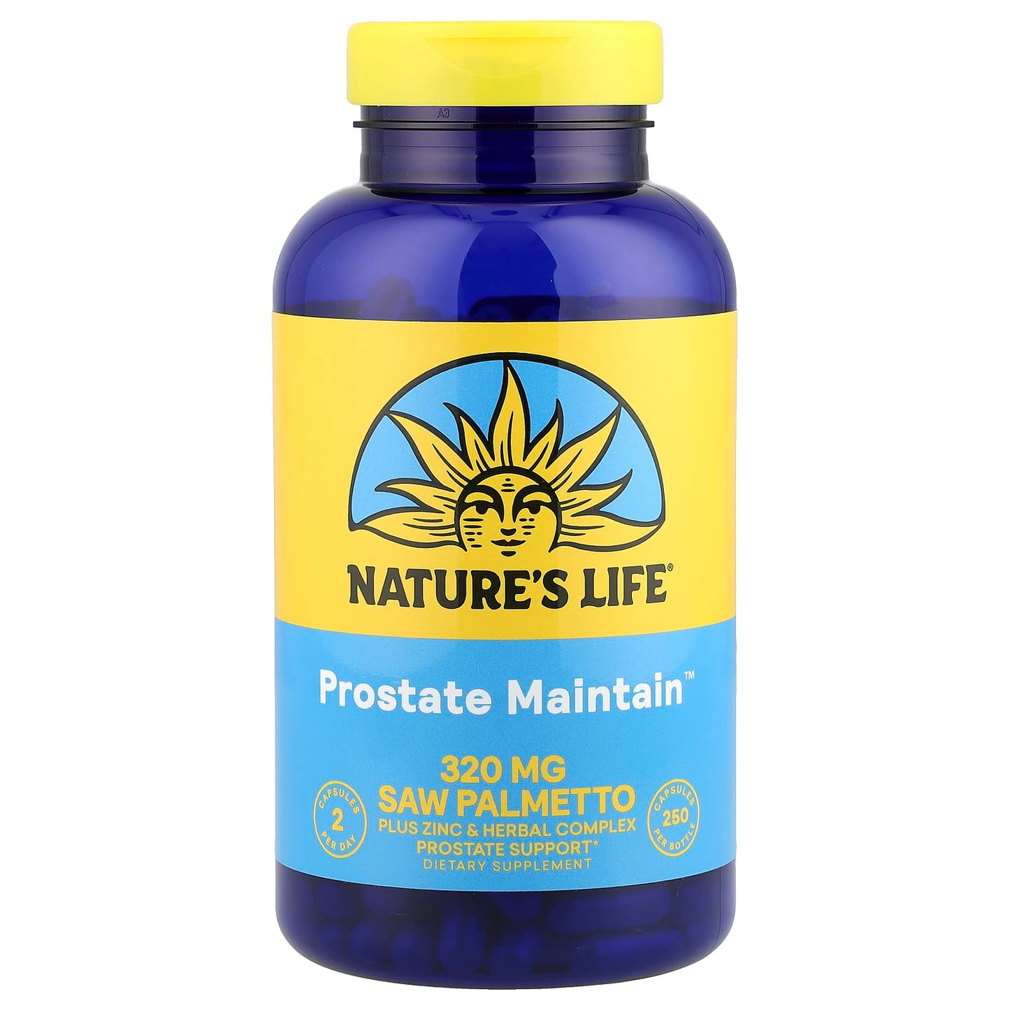 Nature's Life, Prostate Maintain™, 250 Capsules - Image 1