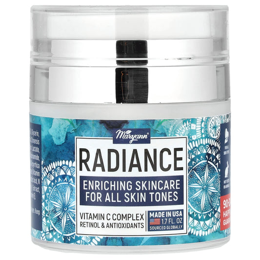 MaryAnn Organics, Radiance, Vitamin C Complex, Retinol & Antioxidants , 1.7 fl oz (50 ml) - Image 1