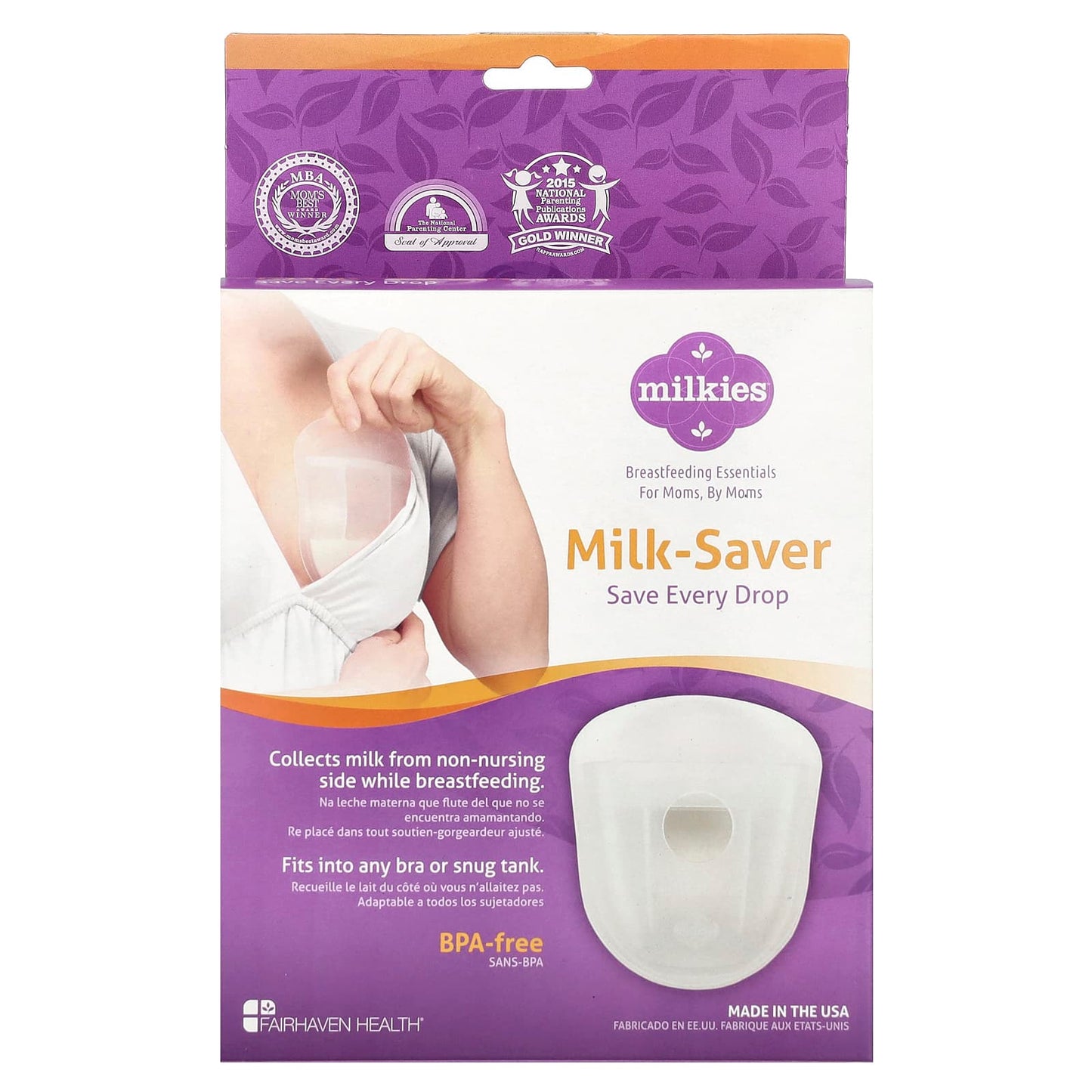 Milk-Saver Breast Milk Collector by Fairhaven Health - Image 1