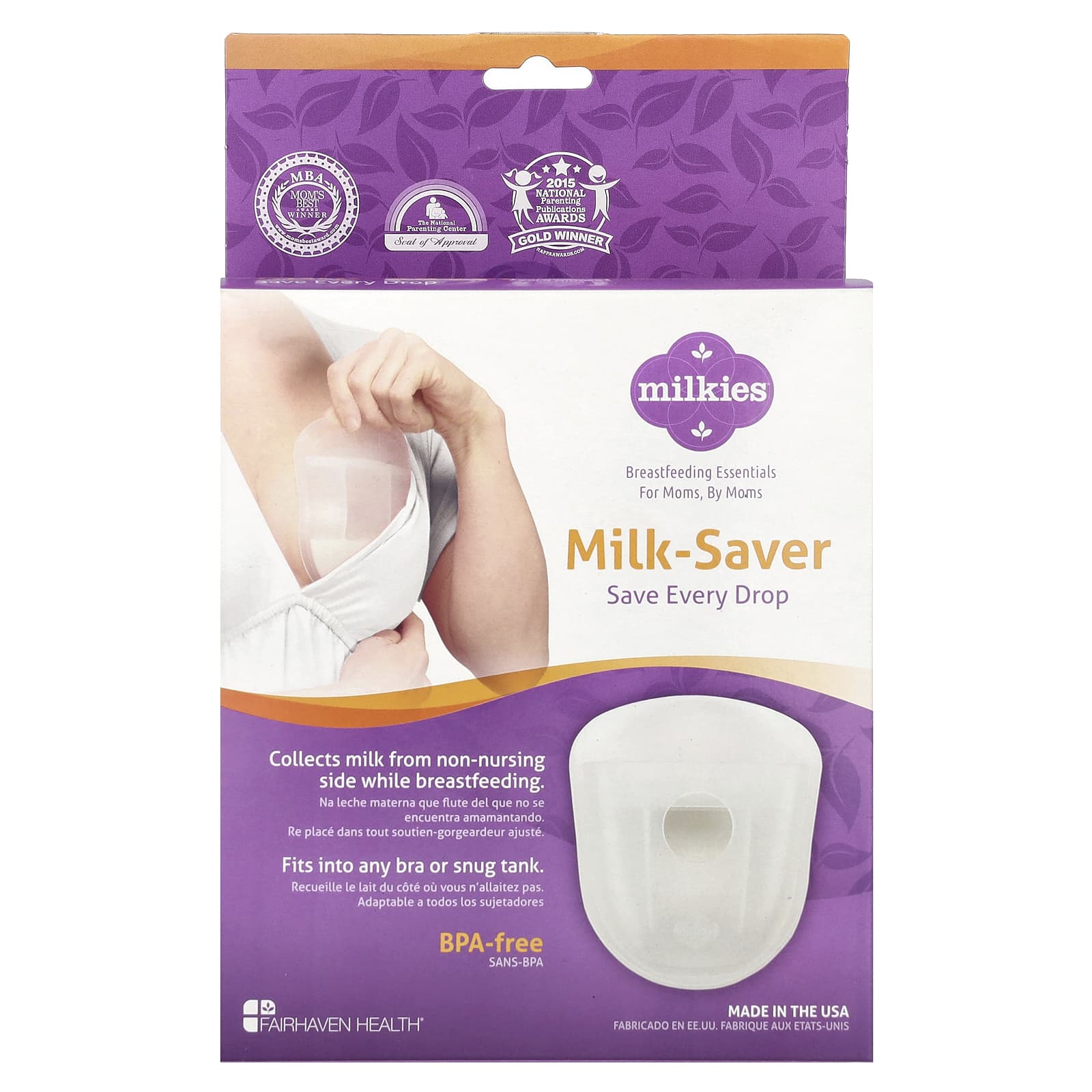 Milk-Saver Breast Milk Collector by Fairhaven Health - Image 1