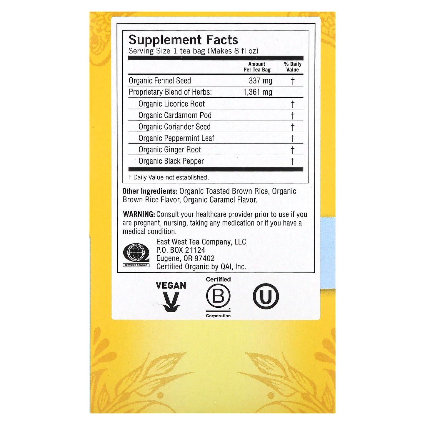 Yogi Tea, Stomach Ease, Caffeine Free, 16 Tea Bags, 1.02 oz (29 g) - Image 2