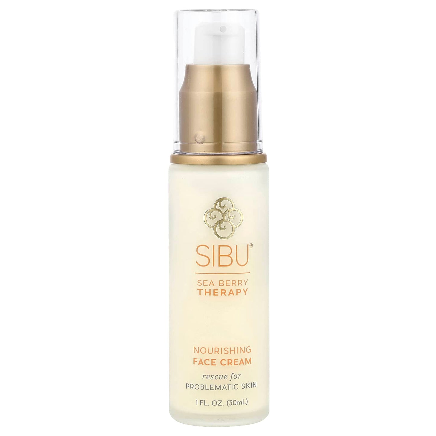 Sibu Beauty, Sea Berry Therapy, Nourishing Face Cream, 1 fl oz (30 ml) - Image 1