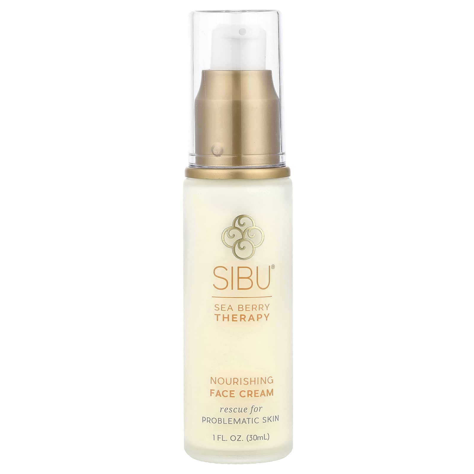 Sibu Beauty, Sea Berry Therapy, Nourishing Face Cream, 1 fl oz (30 ml) - Image 1